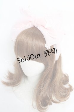 画像1: Angelic Pretty / Starワッペンオーガンジーリボンカチューシャ  ピンク Y-25-10-28-063-AP-AC-SZ-ZY