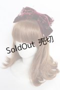 Angelic Pretty / Velvet Ribbonカチューシャ  ワイン Y-25-10-28-065-AP-AC-SZ-ZY