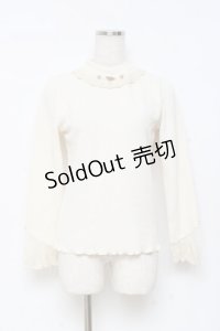 axes femme / バラモチーフカットプルオーバー M 生成り Y-25-10-28-077-AX-TO-SZ-ZY