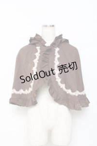axes femme kawaii / 童話の小公女ケープ Ｍ 茶 Y-25-10-28-084-AX-JA-SZ-ZY