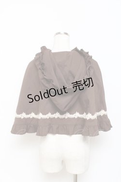画像2: axes femme kawaii / 童話の小公女ケープ Ｍ 茶 Y-25-10-28-084-AX-JA-SZ-ZY