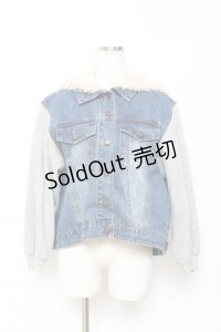 Secret Honey / くま耳Gジャン 2 インディゴ Y-25-10-28-085-CA-JA-SZ-ZY