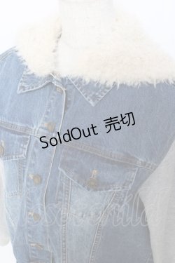 画像3: Secret Honey / くま耳Gジャン 2 インディゴ Y-25-10-28-085-CA-JA-SZ-ZY