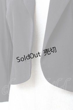 画像3: axes femme / パールボタンジャケット M 黒 Y-25-10-28-087-AX-JA-SZ-ZY