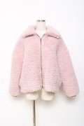 Areeam / ミッキー&ミニー ボアジャケット F ピンク Y-25-10-28-088-LO-CO-SZ-ZY