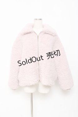 画像1: Areeam / ミッキー&ミニー ボアジャケット F ピンク Y-25-10-28-088-LO-CO-SZ-ZY