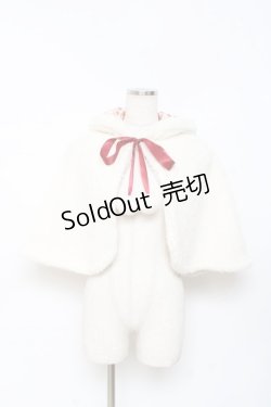画像1: BABY,THE STARS SHINE BRIGHT / Alice Red&Blackケープ  アイボリー Y-25-10-28-089-BA-JA-SZ-ZY
