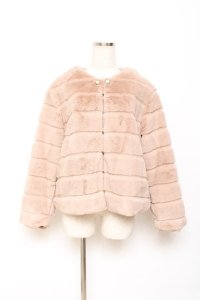 axes femme / ファージャケット M ベージュ Y-25-10-28-092-AX-TO-SZ-ZI