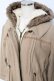 画像3: axes femme / パーカー付きモッズコート M ベージュ Y-25-10-28-094-AX-CO-SZ-ZY (3)