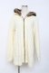 画像4: axes femme / パーカー付きモッズコート M ベージュ Y-25-10-28-094-AX-CO-SZ-ZY (4)