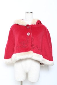 Secret Honey / Something Thereケープ 2 赤 Y-25-10-28-096-CA-JA-SZ-ZY