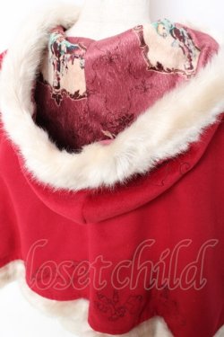 画像3: Secret Honey / Something Thereケープ 2 赤 Y-25-10-28-096-CA-JA-SZ-ZY