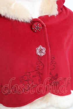 画像4: Secret Honey / Something Thereケープ 2 赤 Y-25-10-28-096-CA-JA-SZ-ZY