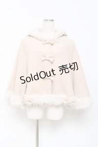 Secret Honey / リボンケープコート 2 ベージュ Y-25-10-28-097-CA-CO-SZ-ZY