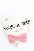 Angelic Pretty / マシュマロBearワッペンクリップ  アイボリー Y-25-10-28-012-AP-ZA-SZ-ZY