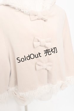 画像3: Secret Honey / リボンケープコート 2 ベージュ Y-25-10-28-097-CA-CO-SZ-ZY