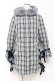 画像1: axes femme POETIQUE / レースアップエコダウンコート M ブルーグレー Y-25-10-28-098-AX-CO-SZ-ZY (1)