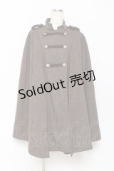 axes femme / ナポレオンマント風コート M 茶 Y-25-10-28-100-AX-CO-SZ-ZI