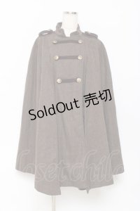 axes femme / ナポレオンマント風コート M 茶 Y-25-10-28-100-AX-CO-SZ-ZI