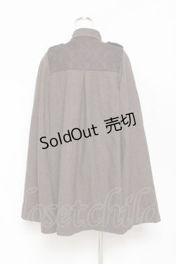 画像2: axes femme / ナポレオンマント風コート M 茶 Y-25-10-28-100-AX-CO-SZ-ZI