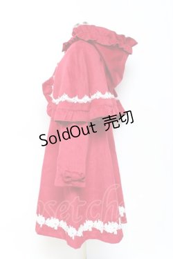画像3: axes femme kawaii / 童話の小公女コート M 赤 Y-25-10-28-101-AX-CO-SZ-ZY