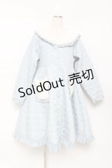 axes femme kawaii / ハートキルティングコート M サックス Y-25-10-28-103-AX-CO-SZ-ZI