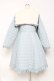 画像2: axes femme kawaii / ハートキルティングコート M サックス Y-25-10-28-103-AX-CO-SZ-ZY (2)