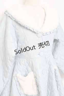 画像3: axes femme kawaii / ハートキルティングコート M サックス Y-25-10-28-103-AX-CO-SZ-ZI