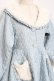 画像3: axes femme kawaii / ハートキルティングコート M サックス Y-25-10-28-103-AX-CO-SZ-ZY (3)