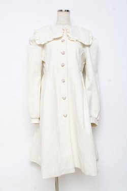 画像1: axes femme POETIQUE / スクエアカラーコート M オフ白 Y-25-10-28-104-AX-CO-SZ-ZY