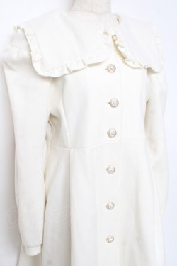 画像3: axes femme POETIQUE / スクエアカラーコート M オフ白 Y-25-10-28-104-AX-CO-SZ-ZY