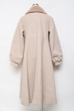画像2: m petit by misako / AM*リボンコート M ベージュ Y-25-10-28-107-LO-JA-SZ-ZY