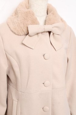 画像3: m petit by misako / AM*リボンコート M ベージュ Y-25-10-28-107-LO-JA-SZ-ZY