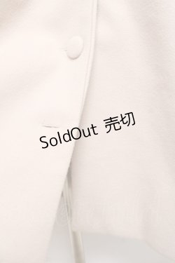 画像4: m petit by misako / AM*リボンコート M ベージュ Y-25-10-28-107-LO-JA-SZ-ZY