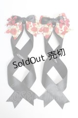 LOTUS ribbon / ツインテールリボンバレッタ   Y-25-10-28-015-EL-ZA-SZ-ZT486-F004