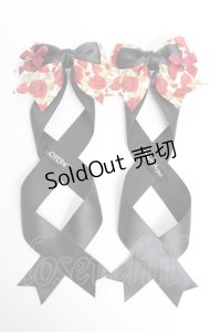 LOTUS ribbon / ツインテールリボンバレッタ   Y-25-10-28-015-EL-ZA-SZ-ZT486-F004