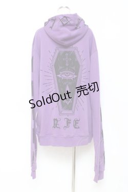 画像2: REFLEM / ロングスリーブチェーンパーカー F パープル Y-25-10-28-117-PU-TO-SZ-ZY