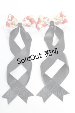 画像2: LOTUS ribbon / ツインテールリボンバレッタ   Y-25-10-28-015-EL-ZA-SZ-ZT486-F004