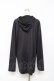 画像2: NieR Clothing / BOX LOGO LONG LENGTH PULLOVER PARKA F Pudding/黒 Y-25-10-28-119-PU-TO-SZ-ZY (2)