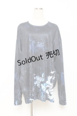 画像1: NieR Clothing / BIG CUTSEW【九尾】  紺 Y-25-10-28-120-PU-TS-SZ-ZY