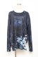 画像1: NieR Clothing / BIG CUTSEW【九尾】  紺 Y-25-10-28-120-PU-TS-SZ-ZY (1)