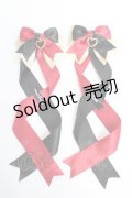 LOTUS ribbon / ツインテールリボンバレッタ   Y-25-10-28-016-EL-ZA-SZ-ZY