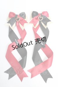 LOTUS ribbon / ツインテールリボンバレッタ   Y-25-10-28-016-EL-ZA-SZ-ZT1031X
