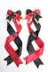 画像1: LOTUS ribbon / ツインテールリボンバレッタ   Y-25-10-28-016-EL-ZA-SZ-ZT1031X (1)