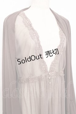 画像3: axes femme / ジレレイヤード風ロングカーデ M 茶 Y-25-10-28-122-AX-TO-SZ-ZY