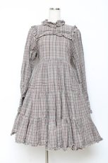 画像1: Physical Drop / 小公女ドレス  チェックベージュ Y-25-10-28-128-LO-OP-SZ-ZI (1)