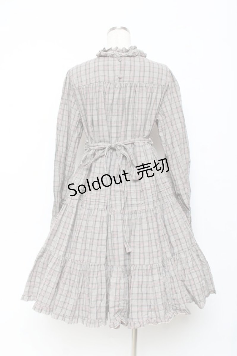 画像3: Physical Drop / 小公女ドレス  チェックベージュ Y-25-10-28-128-LO-OP-SZ-ZI (3)