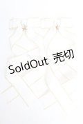 LOTUS ribbon / ツインテールリボンバレッタ  白 Y-25-10-28-017-EL-ZA-SZ-ZT485-F001