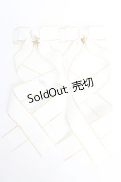 画像1: LOTUS ribbon / ツインテールリボンバレッタ  白 Y-25-10-28-017-EL-ZA-SZ-ZT485-F001