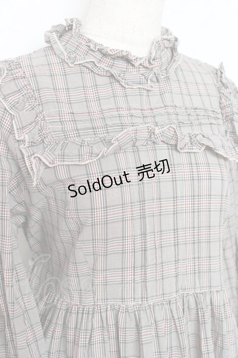 画像4: Physical Drop / 小公女ドレス  チェックベージュ Y-25-10-28-128-LO-OP-SZ-ZI (4)